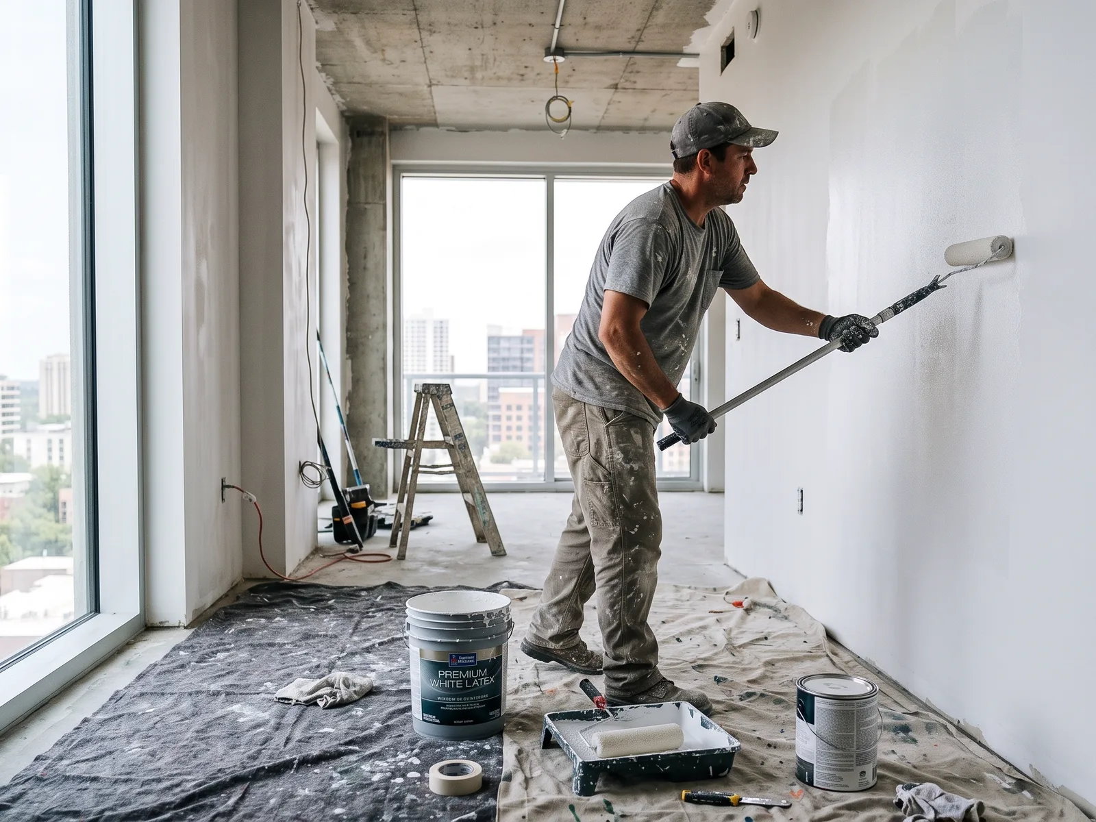 Vender tintas para construtoras